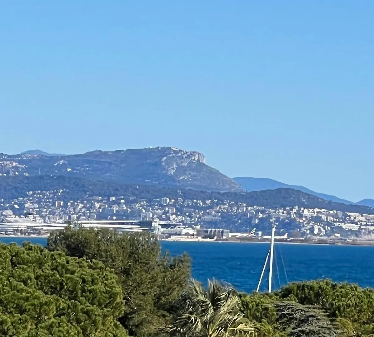 Appartement Vue Sur La Mer A 5 Minutes Des Plages Villeneuve-Loubet